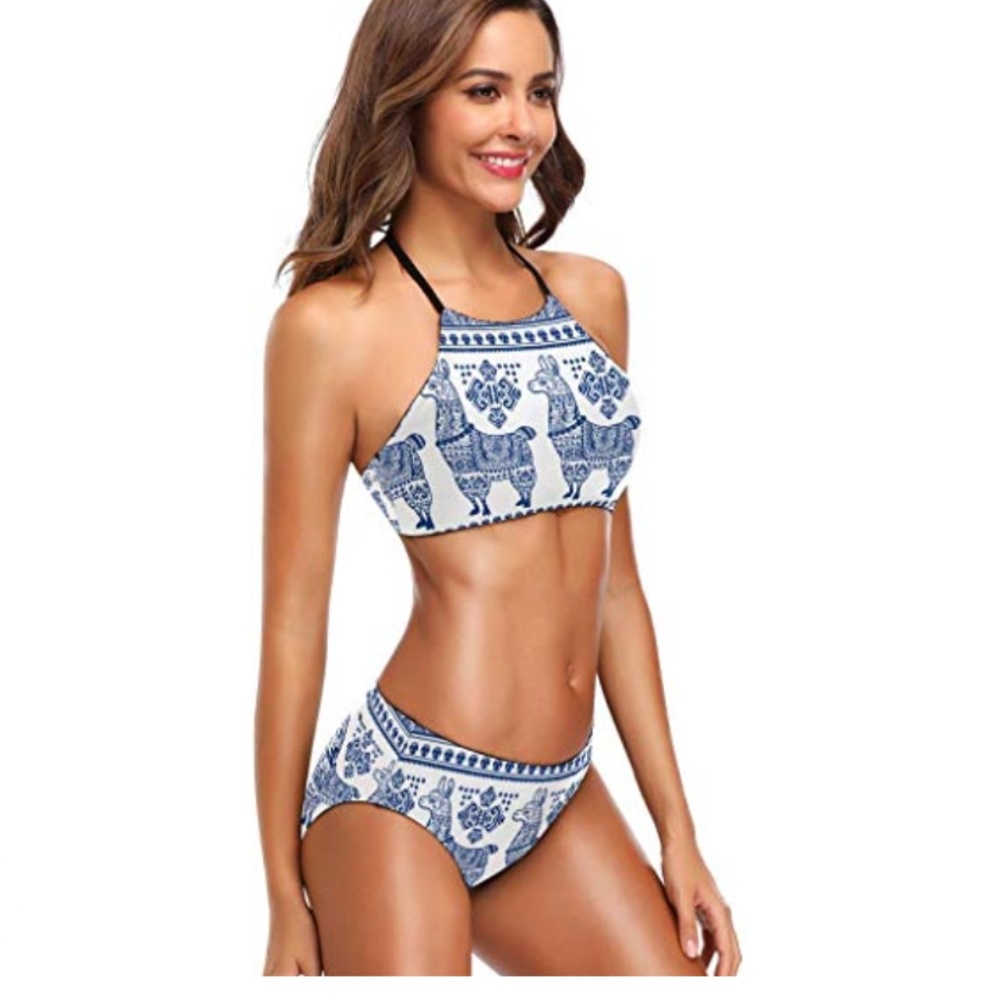 ISLA Boho Llama Print Bikini - Picture 6 of 7